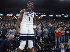 NBA新秀：安东尼-爱德华兹首度获得周最佳